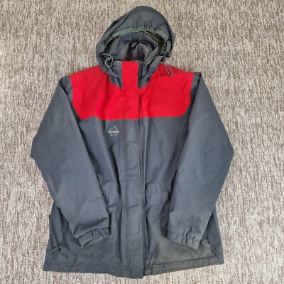 LAFUMA Gore-Tex Waterproof Damen Large Grey Hooded Coat Jacke *Pls Read*