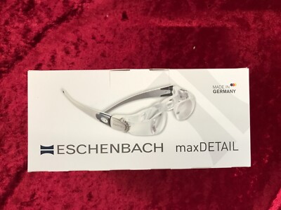 ESCHENBACH glasses type loupe Max detail face lift magnification