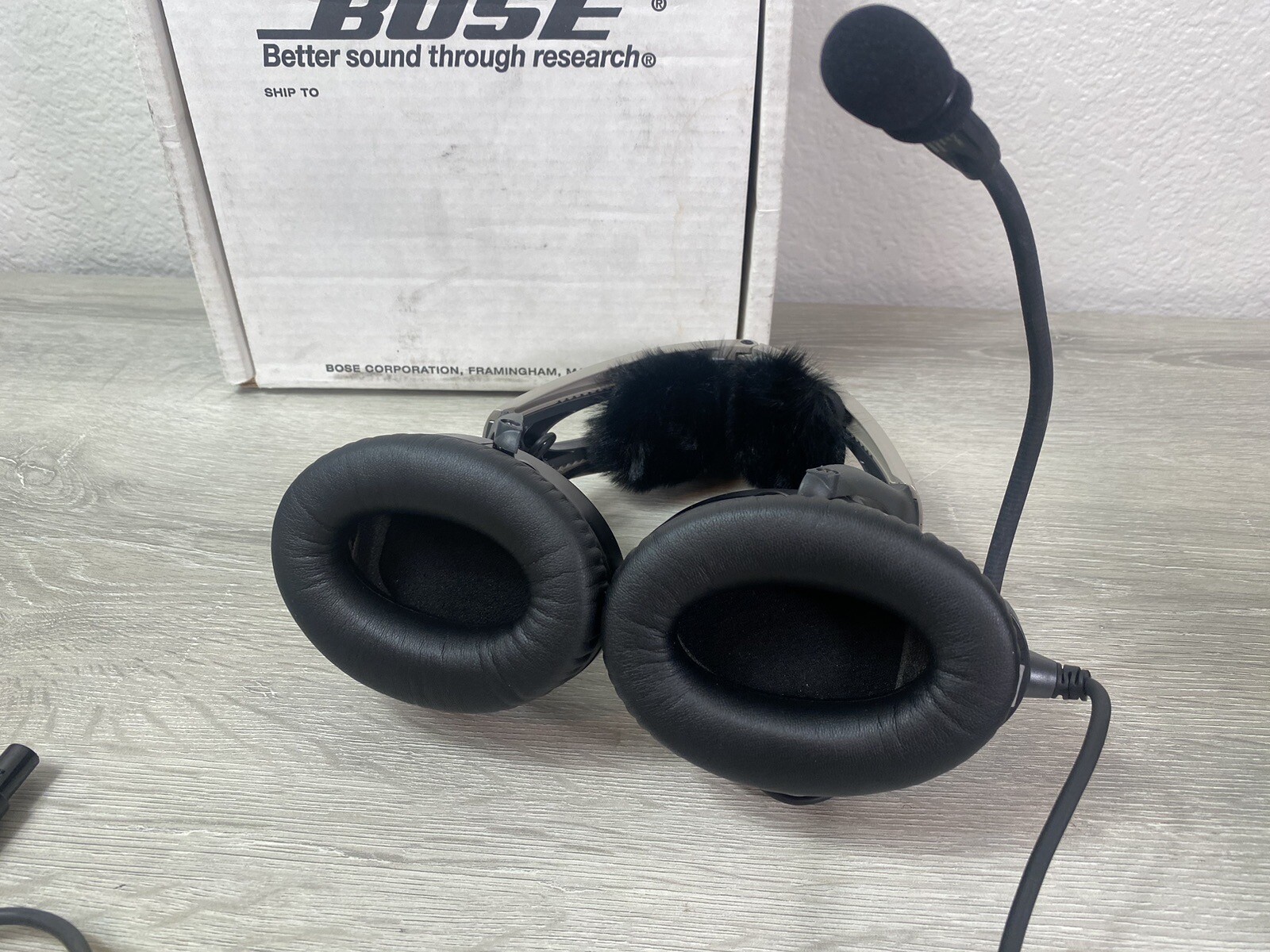 Refurbished Bose X Aviation Headset 3081000280 AHX/ANR with LEMO