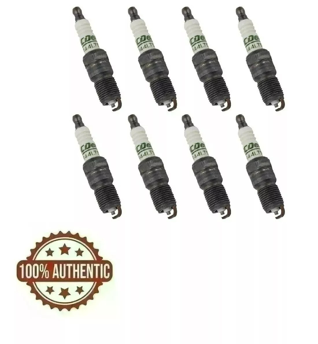 8X ac delco OE Spark Plugs - Chevy Pickup tahoe sub.  5.0 5.7 vortec 96 97 98 99