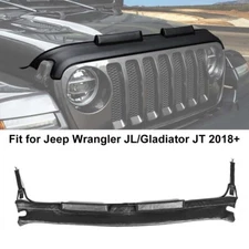 Leather Front Engine Bra Hood Cover Protector Guard For Jeep Wrangler JL JT 18+
