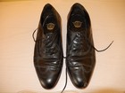 Florsheim Men's Black Leather Wing Tip Shoes Size 9, Width EEE. — photo 1