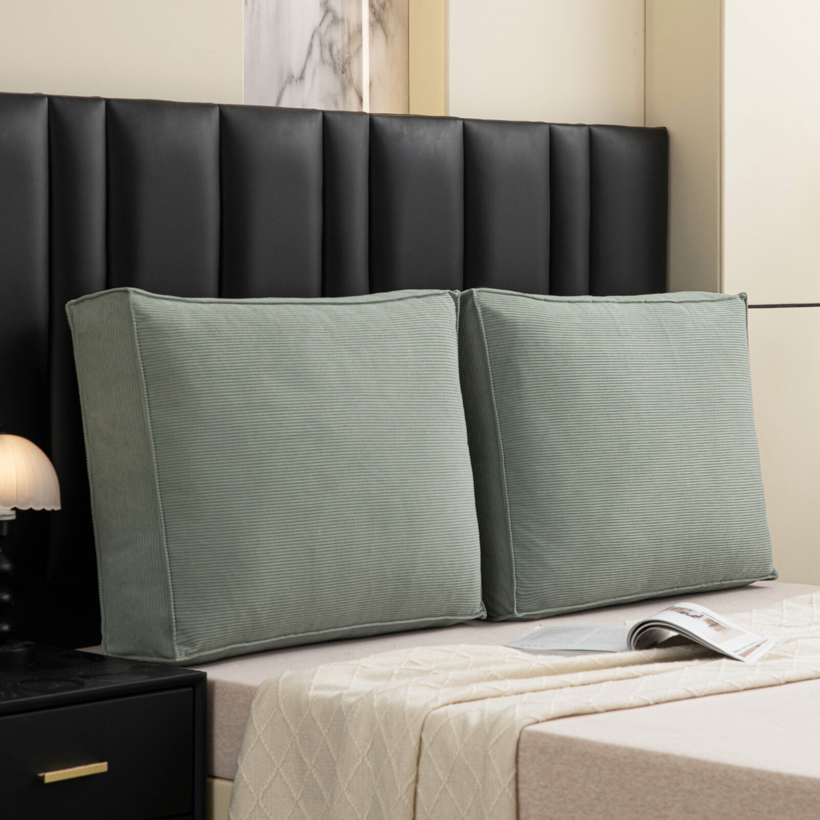 Large Couch Back Cushions for Lumbar Support and Sofa Comfort-image