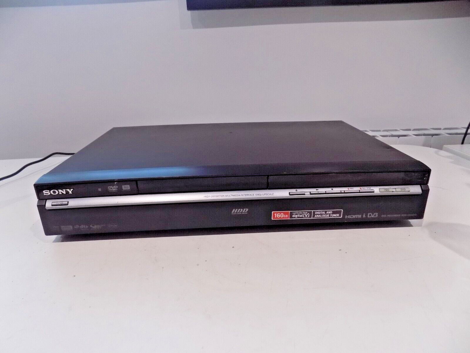 Sony RDRHXD870 160GB HDD DVD Recorder Black Genuine Tested Working eBay