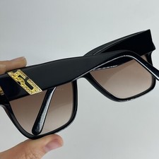 Charles Jourdan Sunglasses Black Ladies Made In France Rectangle Slightly Chunky Charles Jourdan Black Sunglasses for Women for sale | eBay main image 2