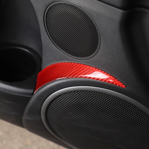 Red Carbon Decorate Interior Sticker Modification Trim For Mazda MX-5 NC 2009-14 - Picture 62 of 169