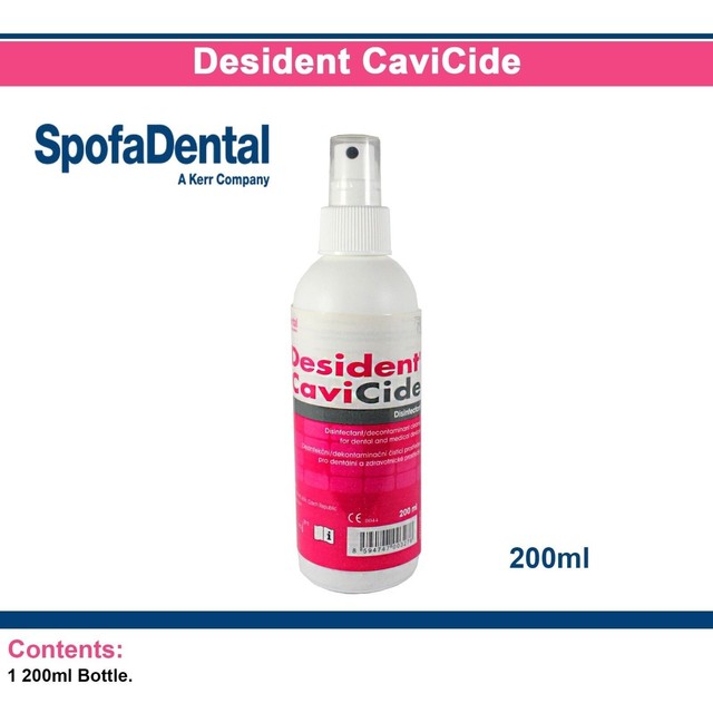 Dental Kerr Desident Cavicide Surface Medical Devices Disinfectant