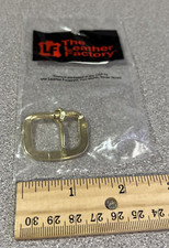 Tandy 1" Brass Finish Econo Buckle