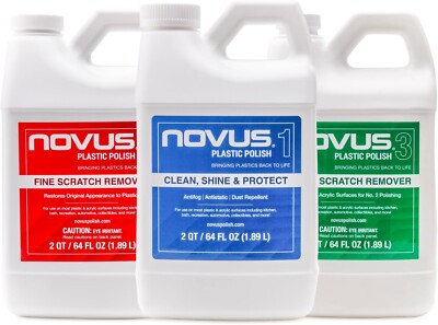 NOVUS 7151 | Plastic Clean & Shine #1 | 53 Gallon Drum