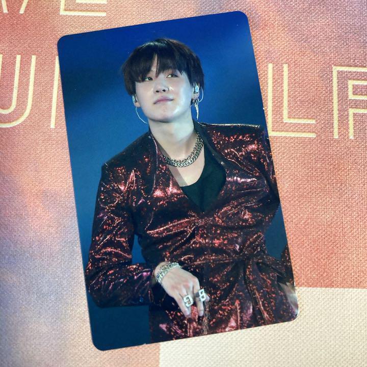 BTS Love Yourself DVD Official Photocard PC Only World Tour BTS Love Yourself DVD Official Photocard PC Only World Tour