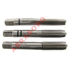 M7 x1, 3-tlg. HSS Handgewindebohrer-Satz metrisch Standardsteigung DIN 352