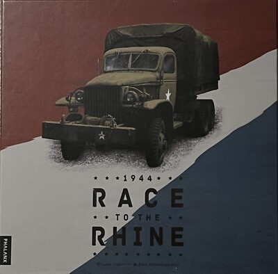 1944 Race to the Rhine.  Phalanx Games 2014.  New in Shrink. MINT.