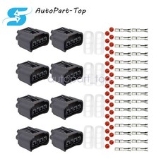 New 8x Ignition Coil Plug Connector Fit For Toyota Lexus Camry Yaris 02-08 USA