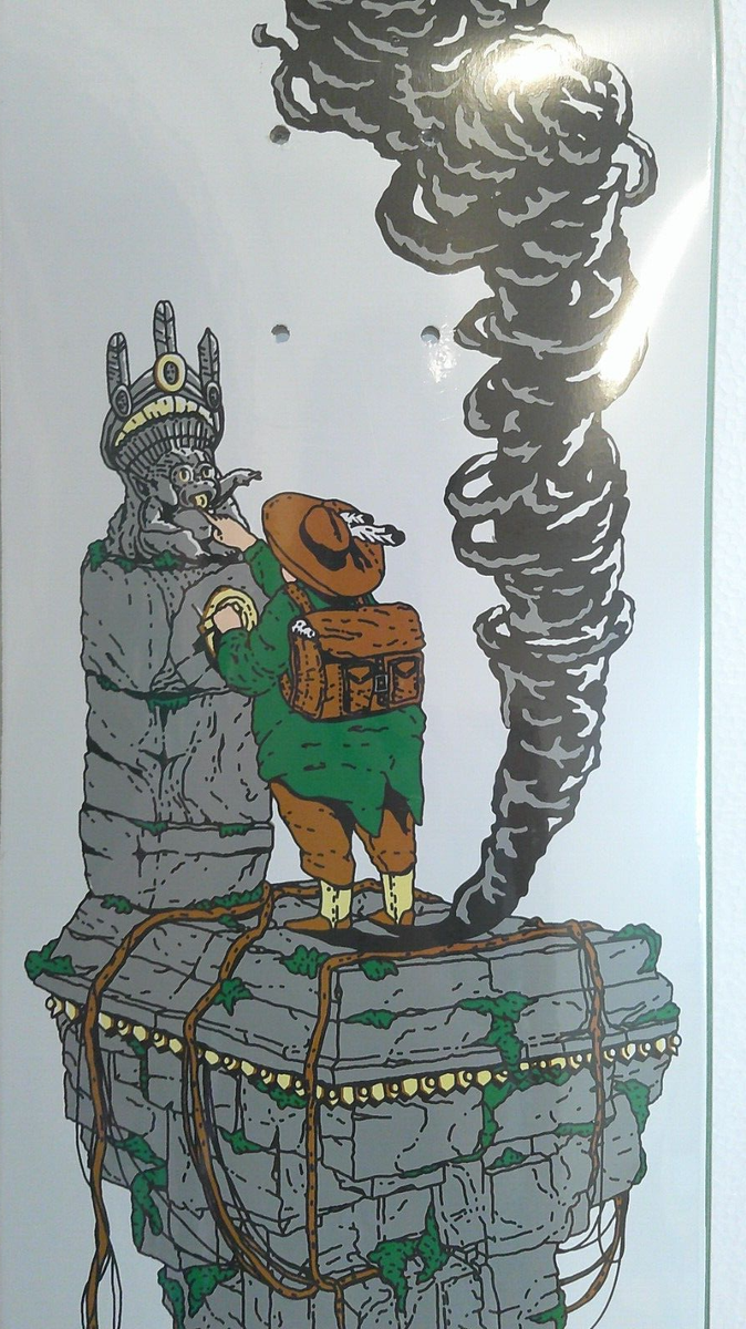 Polar Skate Co. skateboard deck PONTUS ALV DEMON UNLOCK 8.125in