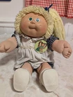 Cabbage Patch Kid - 1983 - Lemon Hair W/ Side Ponytail & Green Eyes
