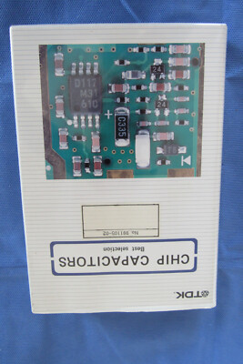 TDK Chip Capacitors Best Selection in Sample Case No. 991105-02 New Old Stock