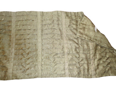CROSCILL DELANCY SINCLAIR DISTRICT GREEN PLEATED TAILORED VALANCE 21X49