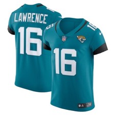 Jacksonville Jaguars Trevor Lawrence Nike Teal Official NFL Vapor Elite Jersey