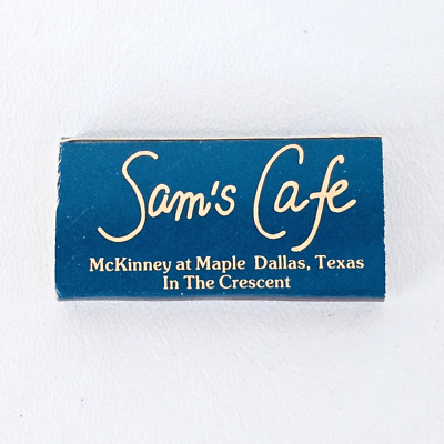 Sam's Cafe Southwestern Cuisine Restaurant Advertising Matchbook - NOS Unstruck