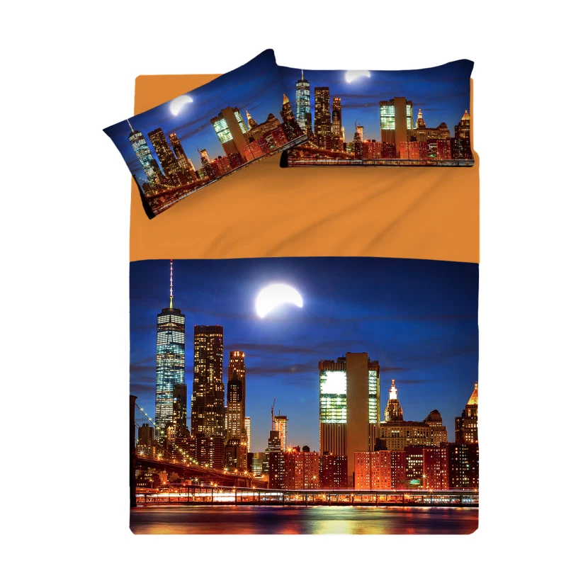 Completo Lenzuola Sogni d'Oro 100% Cotone con Stampa Alta Qualità - Immagine 4 di 4