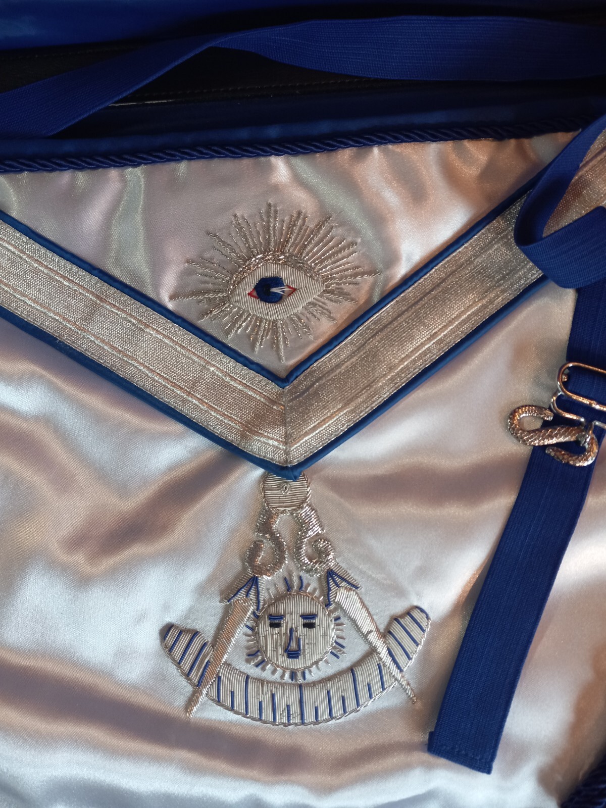 Masonic Past Master Apron Presentation Freemason eBay