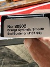 Case XX 80502 Sodbuster Jr Orange Synthetic Handle SS Clip Plain Slipjoint — photo 4