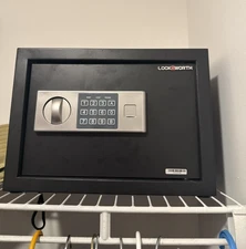 0.6 Cubic Feet Safety Box Lock Box Money Jewelry Documents Digital Security Safe