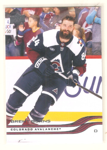 2025 Upper Deck Extended Series Brent Burns [UD Exclusives] #531 card