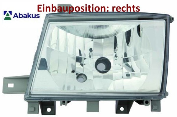 Abakus 214-11A6R-LD-EM Hauptscheinwerfer Rechts Scheinwerfer-image