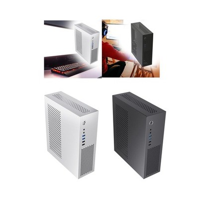 Computergehäuse Mini Gehäuse Horizontal Vertikal Netzteil Büro Kompakt Zuhause