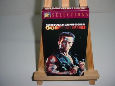 Commando VHS Arnold Schwarzenegger