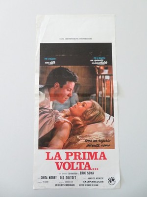 LA PRIMA VOLTA.. ITALIAN LOCANDINA POSTER OLE SOLTOFT GHITA NORBY 1970