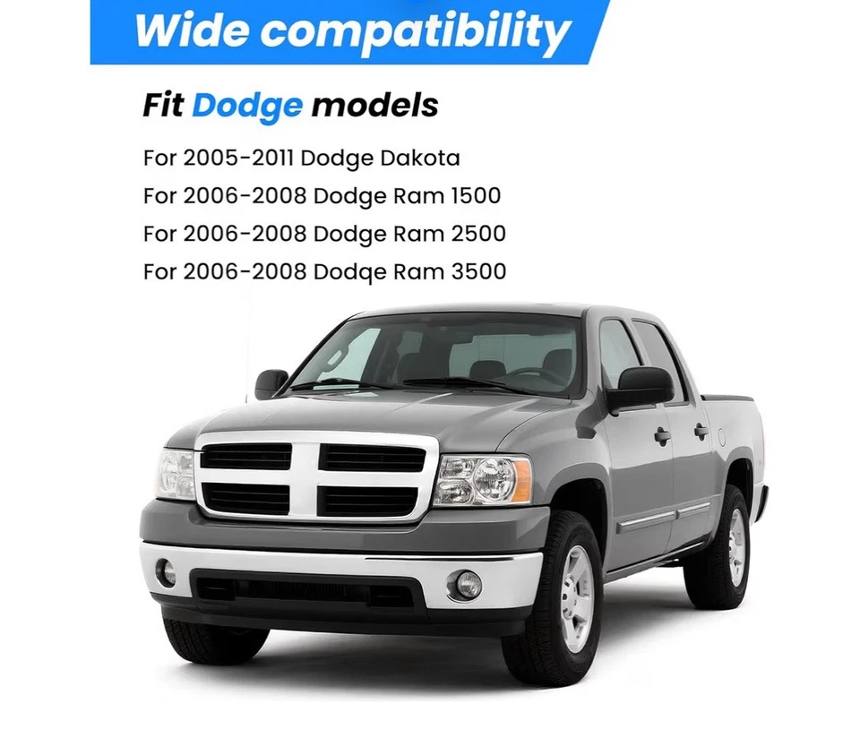 Front A/C Heater Climate Control Module For 2006-2008 Dodge Ram 1500 2500 3500 - Image 3 of 4