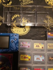 Neo Geo Pocket Color Lot With 14 Games, Snk VS Capcom Card Fight , Faselei!