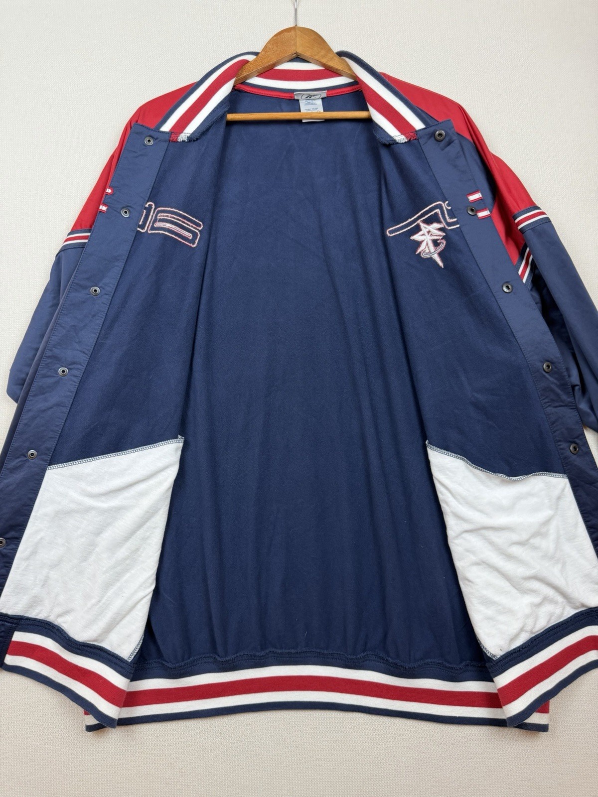 Vintage Reebok 90s Men's XXL Warm Up Jacket ATR Above The Rim Iverson Hip Hop thumbnail 15