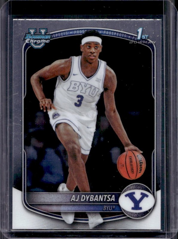 2025-26 Bowman AJ Dybantsa Chrome 1st Prospect #BCP-1 Cougars