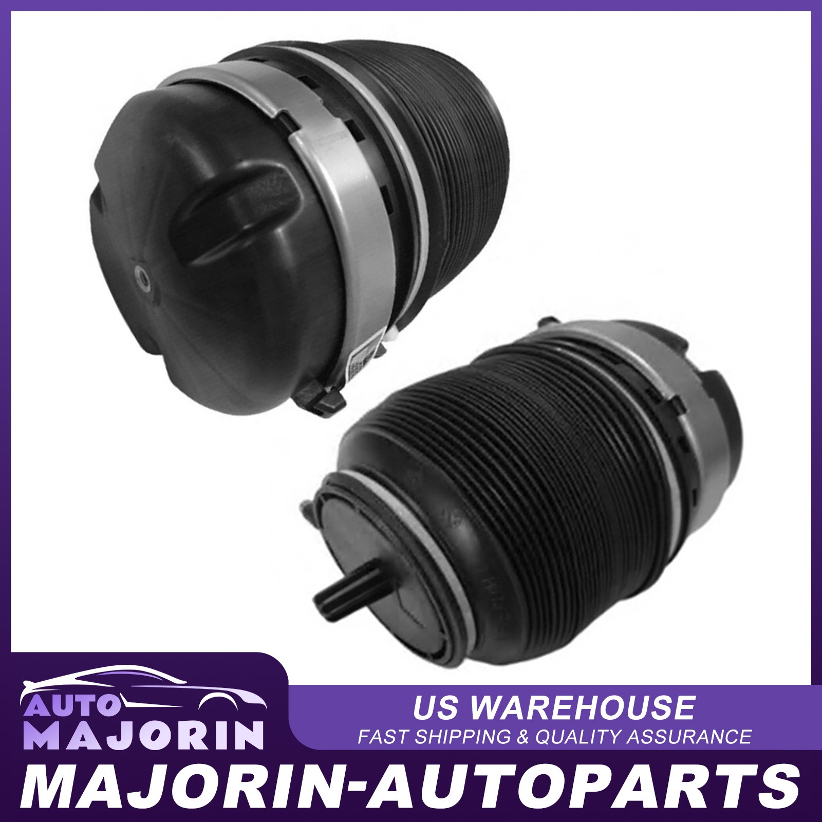 2x For 2011-2016 Bentley Mulsanne Rear Air Suspension Air Spring Bags 3Y5616002B