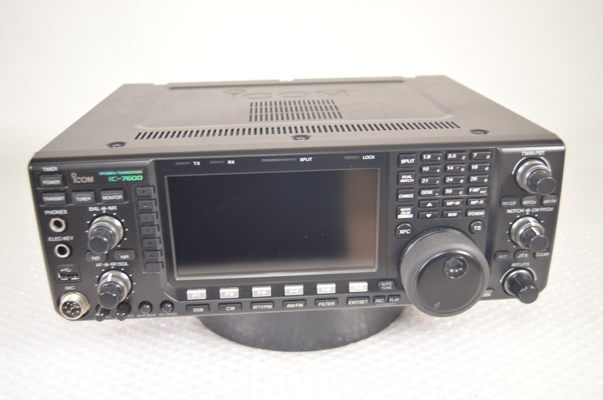 ICOM IC-7600 HF 50MHz 100W All Mode Ham Radio Transceiver Tested W