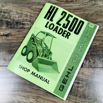 #ad Gehl HL 2500 HL 2500A Skid Steer Loader Service Manual Repair Shop Technical $32.97