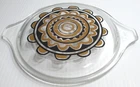 Vintage Pyrex Glass # 470 REPLACEMENT LID ONLY Sol Flower