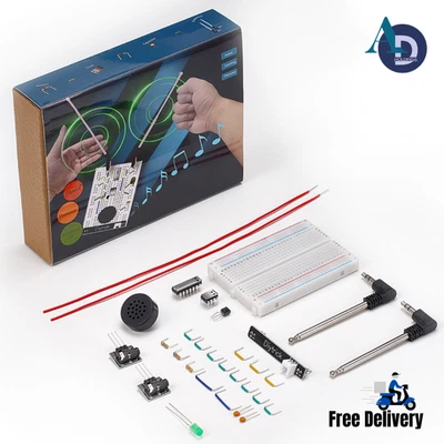 Junior Theremin Electronics Kit Breadboard Wires Resistors STEM STEAM Music Kids