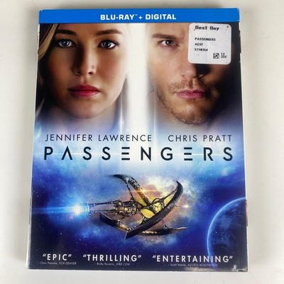 Passengers Blu-ray 2016 Jennifer Lawrence Chris Pratt Digital HD