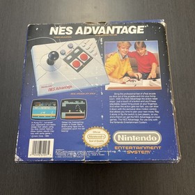 NES Action Set CIB & NES Advantage Joystick CIB Works Great & Cleaned See Pics