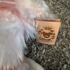 Bearington Collection, Camille, Pink Bear With Ruffled Necklace With Flowers — photo 2