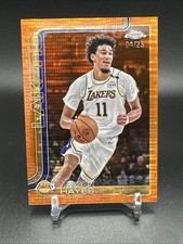 2025-26 Topps Chrome Jaxson Hayes #125 Orange Pulsar /25 - Lakers