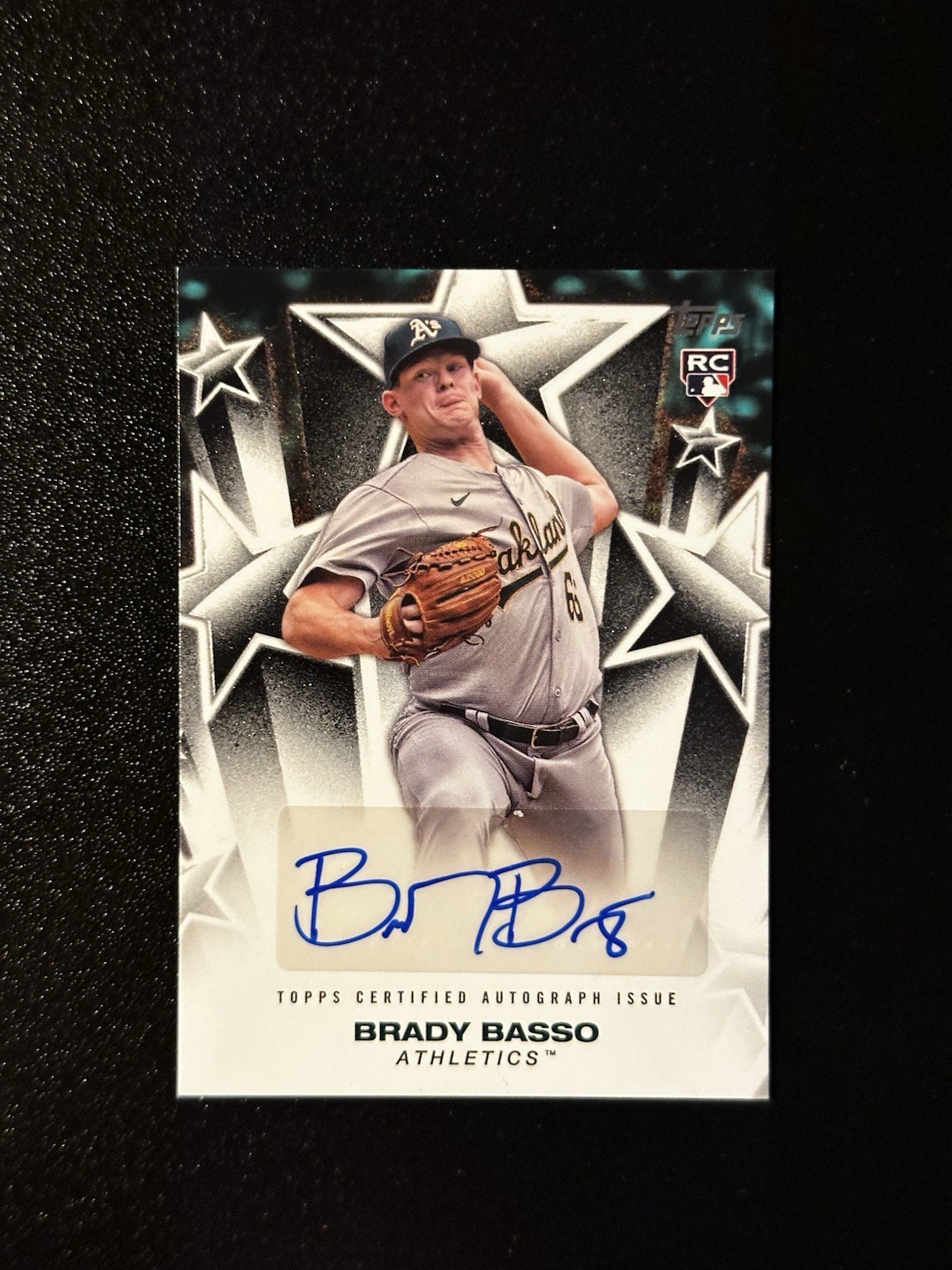 2025 Topps Series 2 Brady Basso RC Baseball Stars Auto Card BSA2-BBA
