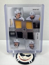 2024-25 UD Ultimate Collection Pittsburgh Penguins Quad Materials # 041/149