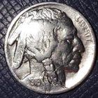 1916 Buffalo Nickel (VF : Polished) : Comb. Shipping
