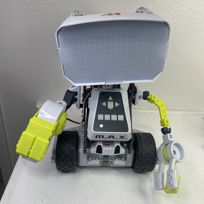 Meccano M.A.X Robotic Interactive Toy Untested Nice Condition No Charger Robot