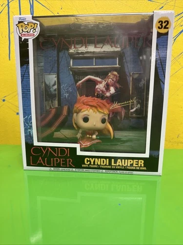 Funko Pop! Album Cover with Case: Cyndi Lauper #32